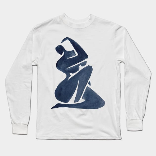 Woman Long Sleeve T-Shirt by mikekoubou